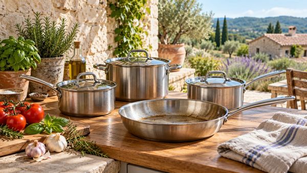 Pourquoi choisir un set de poêle inox pas cher pour votre cuisine ?