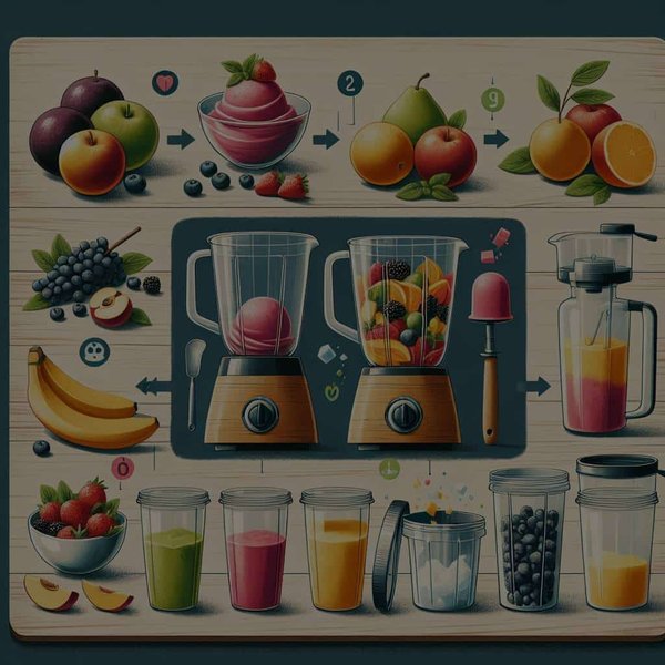 Comment faire des sorbets maison riches en fruits et sans sucre ajouté?